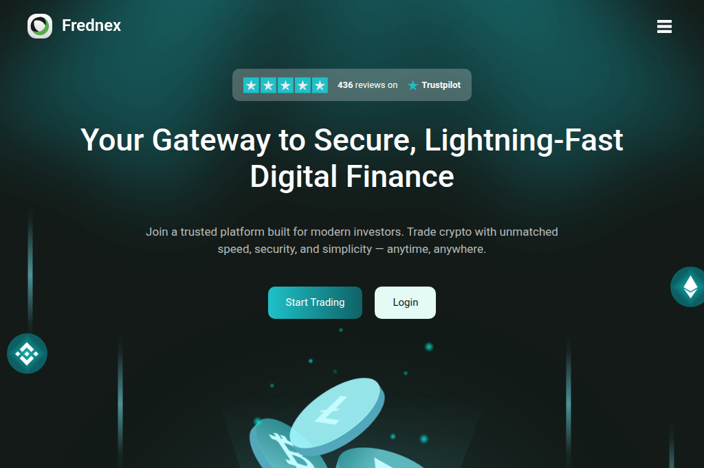 Screenshot of frednex.com