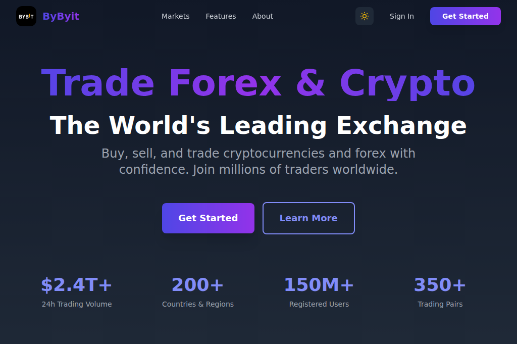 Screenshot of onchainforexai.com