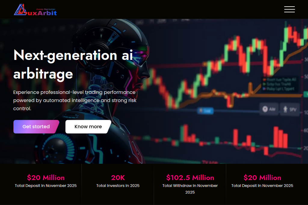 Screenshot of winarbit.com