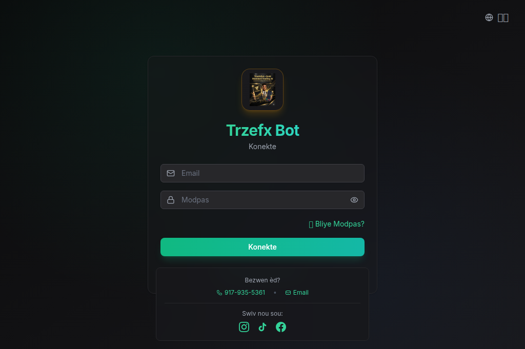 Screenshot of trzefxpro.online