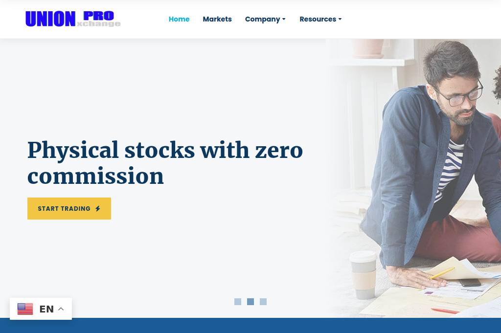 Screenshot of unionproxchange.co