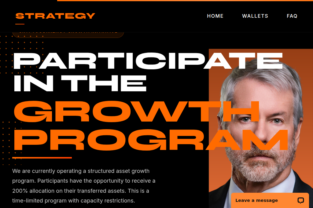 Screenshot of bitcoin-2x.today