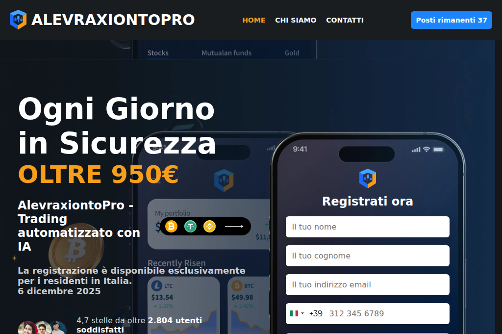 Screenshot of alevraxiontopro.net