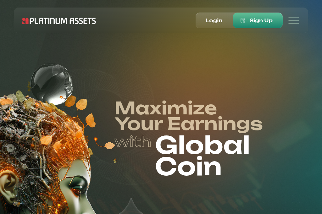 Screenshot of globa-coin.live