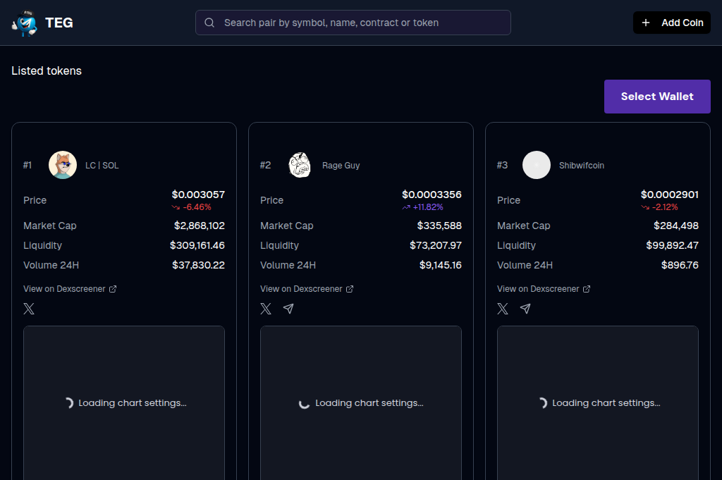 Screenshot of dextegbots.com