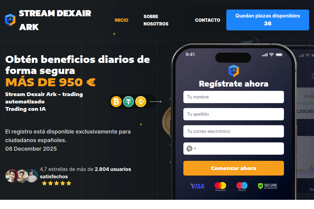 Screenshot of stream-dexairark.net