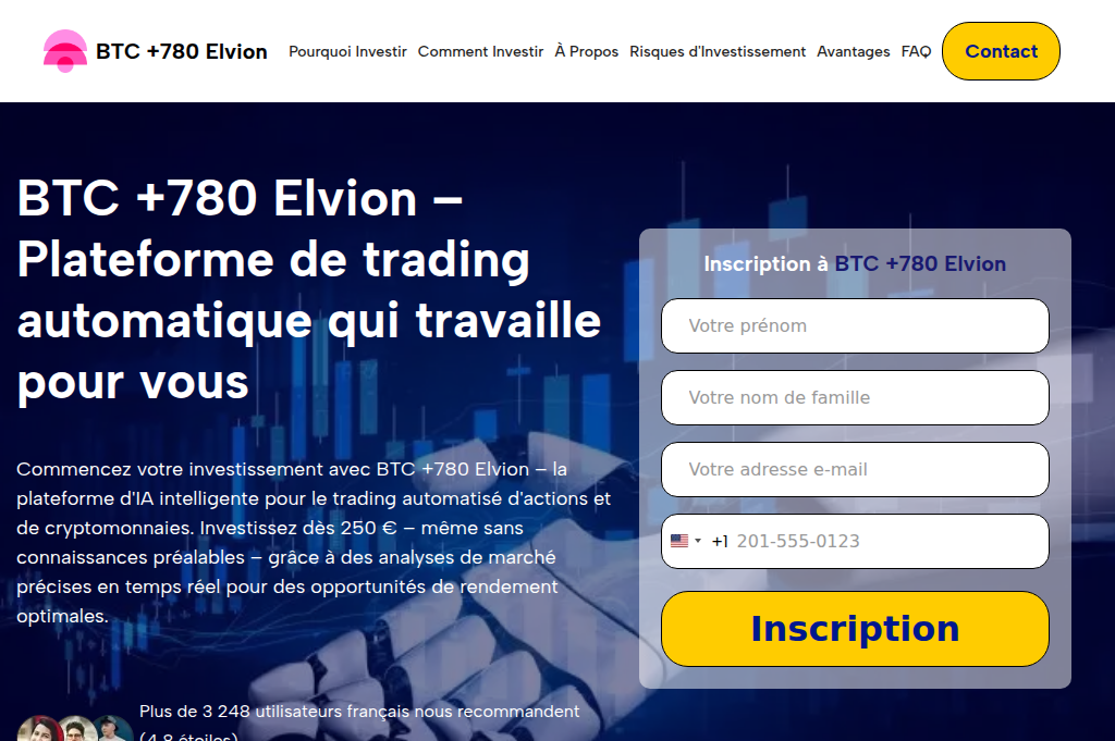 Screenshot of btc780elvion.net