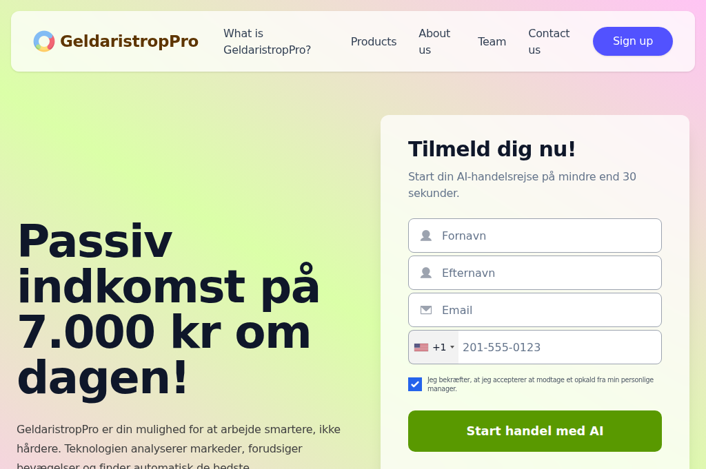 Screenshot of geldaristropproex.de