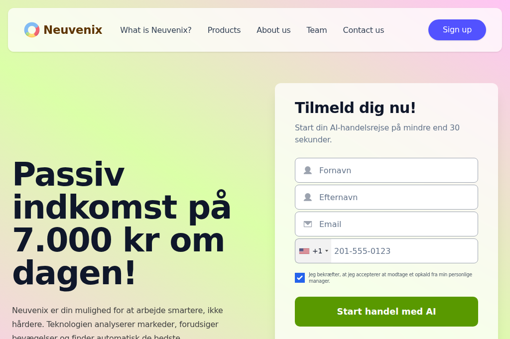Screenshot of neuvenixex.de