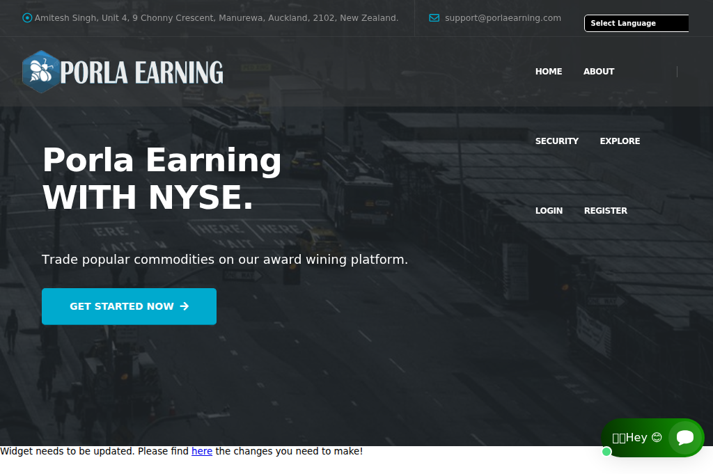 Screenshot of porlaearning.org