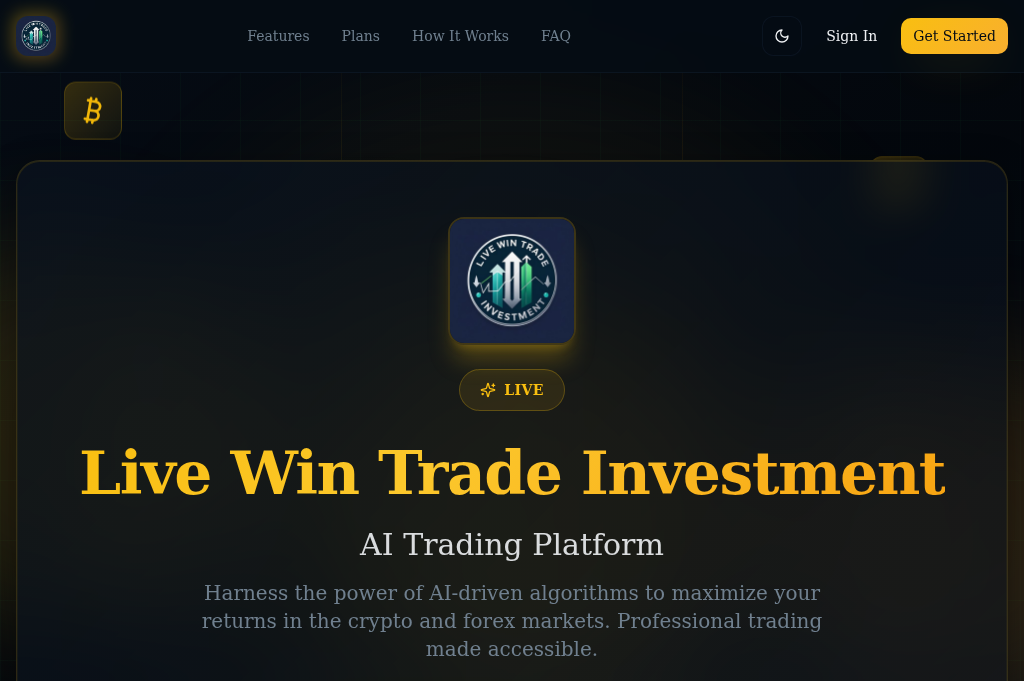 Screenshot of win-tradex.com