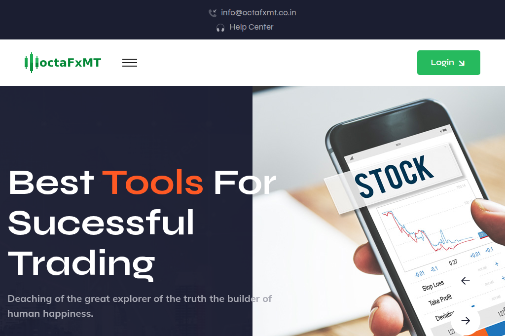 Screenshot of octafxx.in