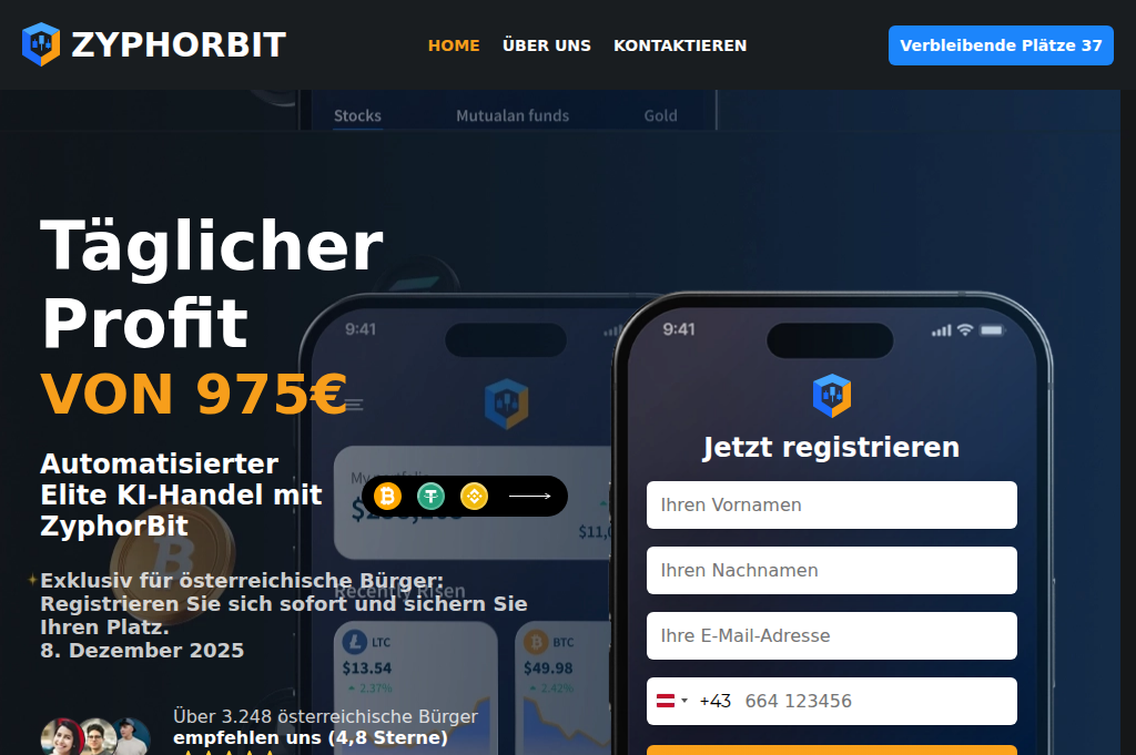 Screenshot of zyphorbit.org