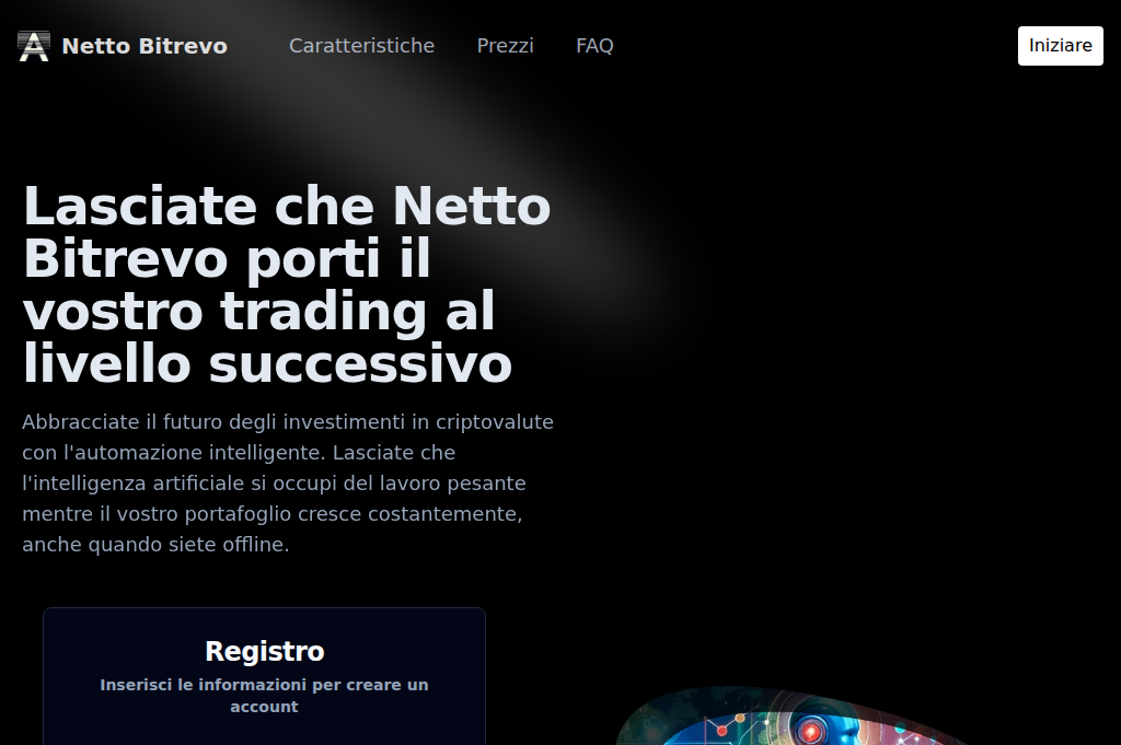 Screenshot of nettobitrevo.it
