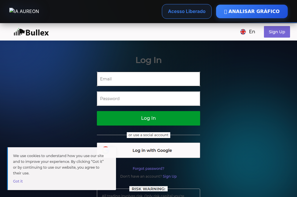 Screenshot of primetrade.site