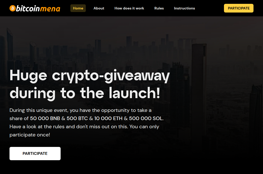 Screenshot of btc-mena2025.com