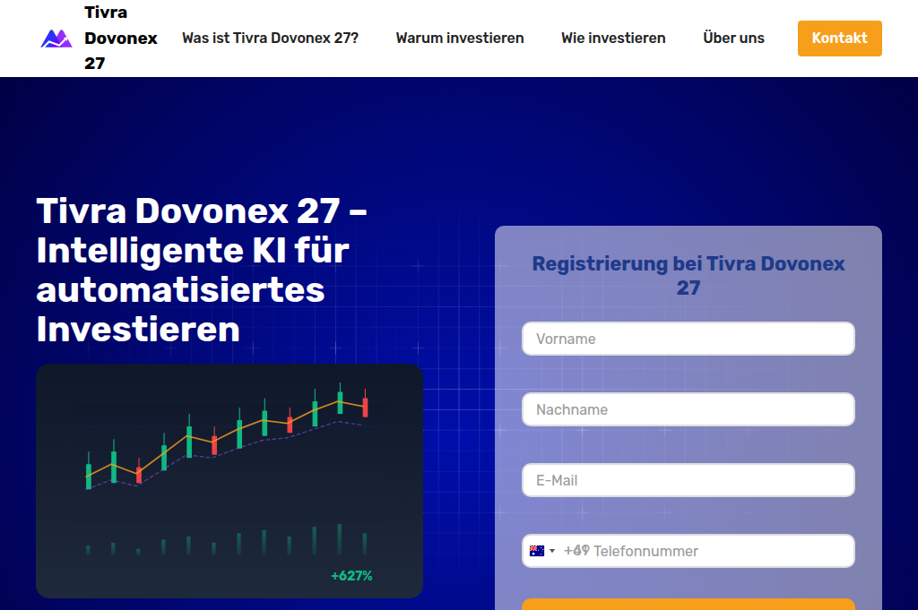 Screenshot of tivradovonex.de