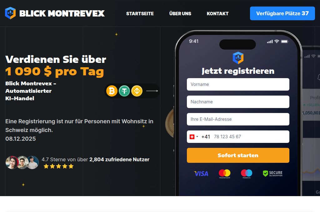 Screenshot of blick-montrevex.com