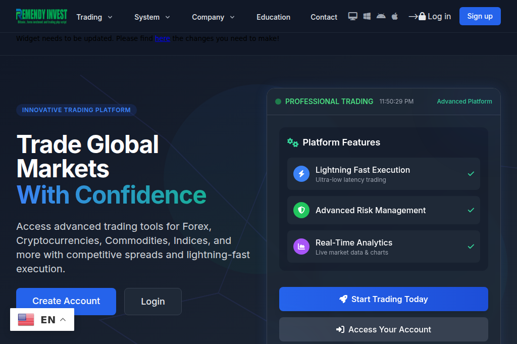 Screenshot of finanncedigitaltrading.org