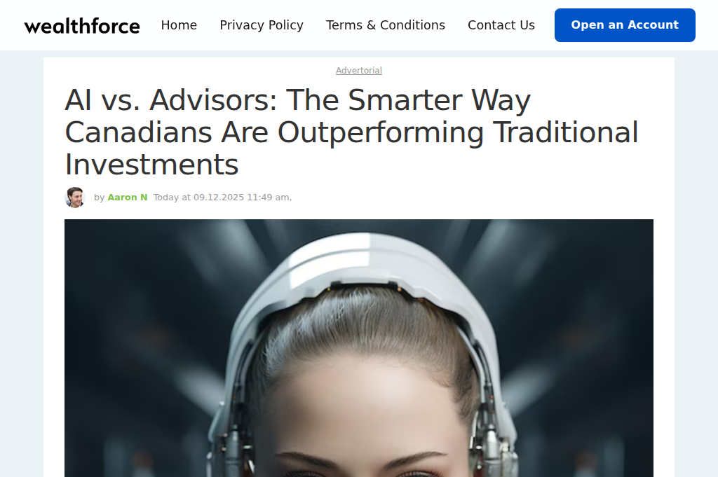 Screenshot of ainewstechsx.com