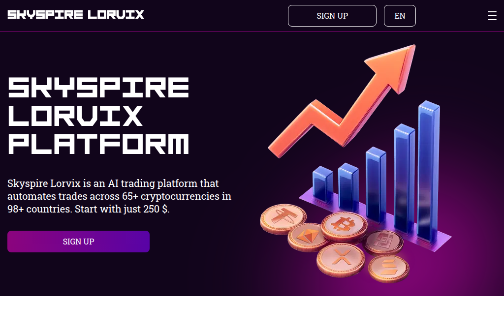 Screenshot of skyspire-lorvix.com