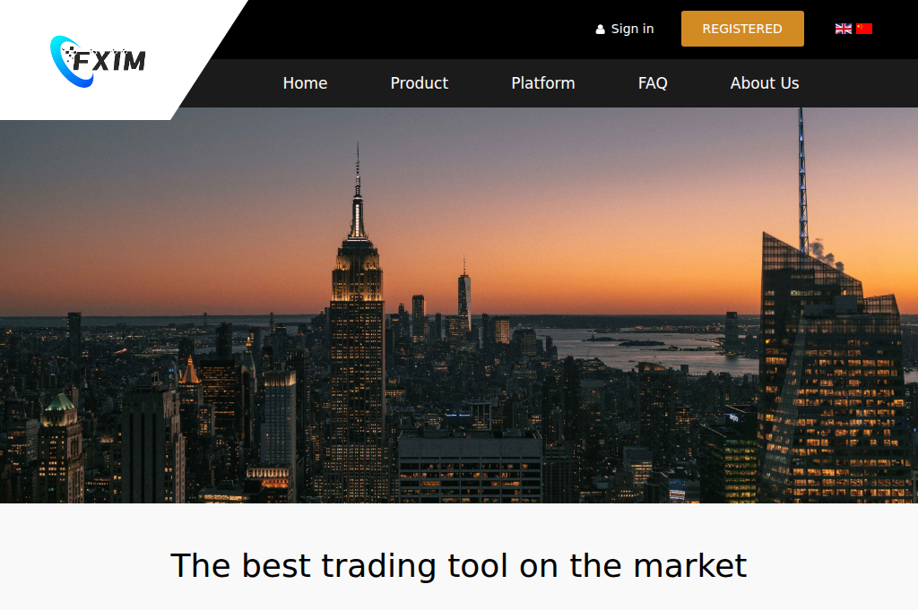Screenshot of fximtraders.com