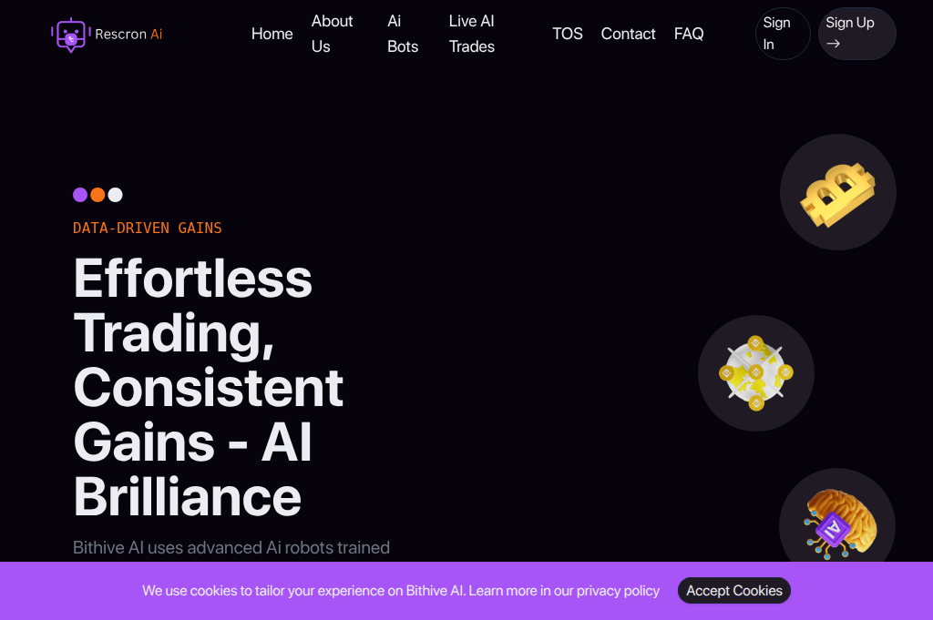 Screenshot of bithiveai.org