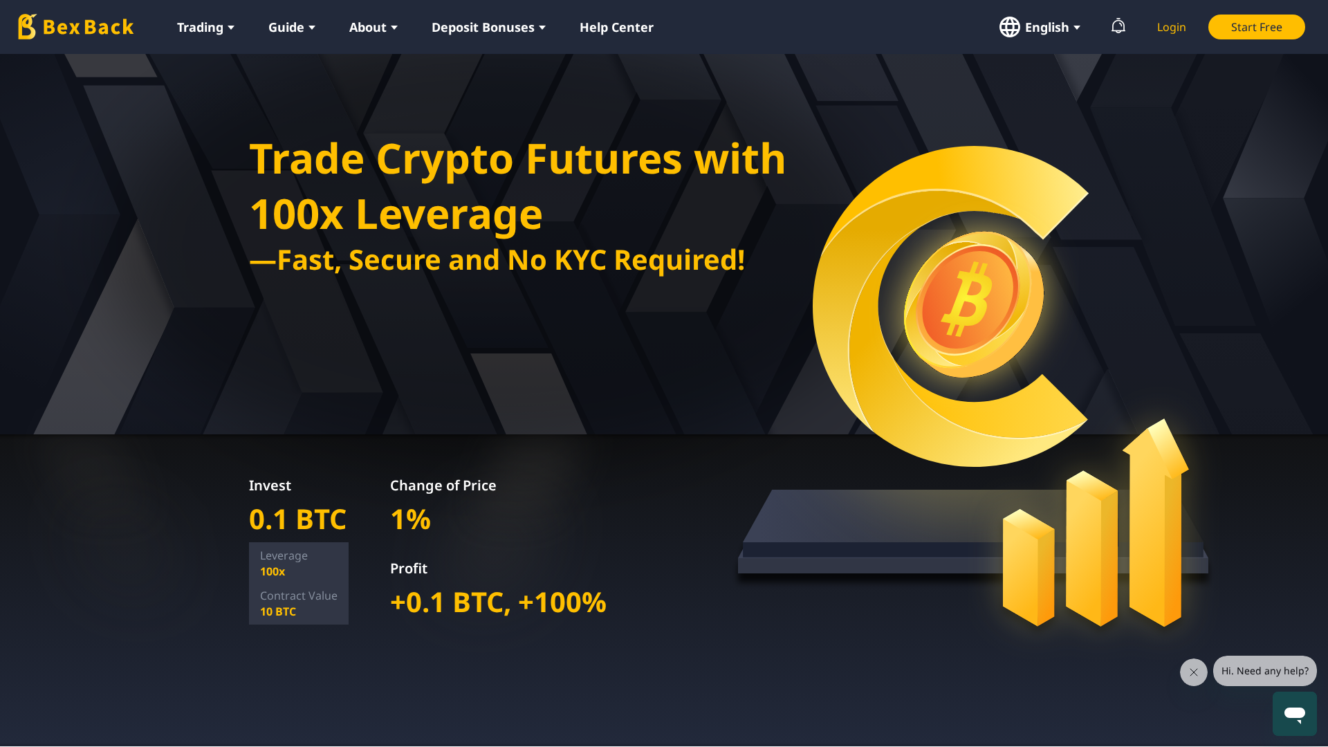 Screenshot of bexback.com