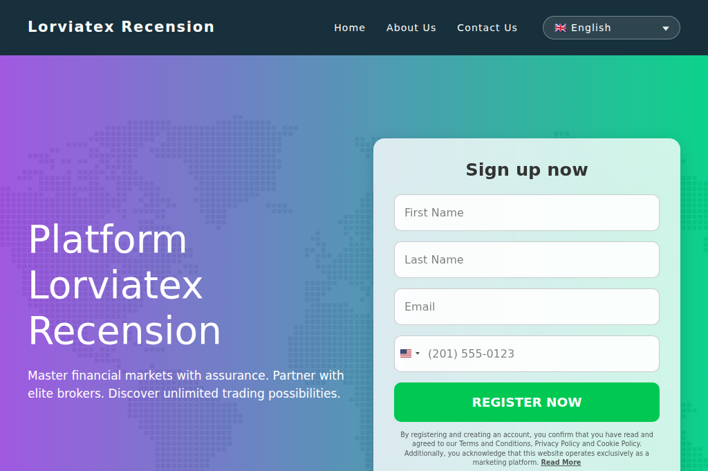 Screenshot of lorviatexrecension.com