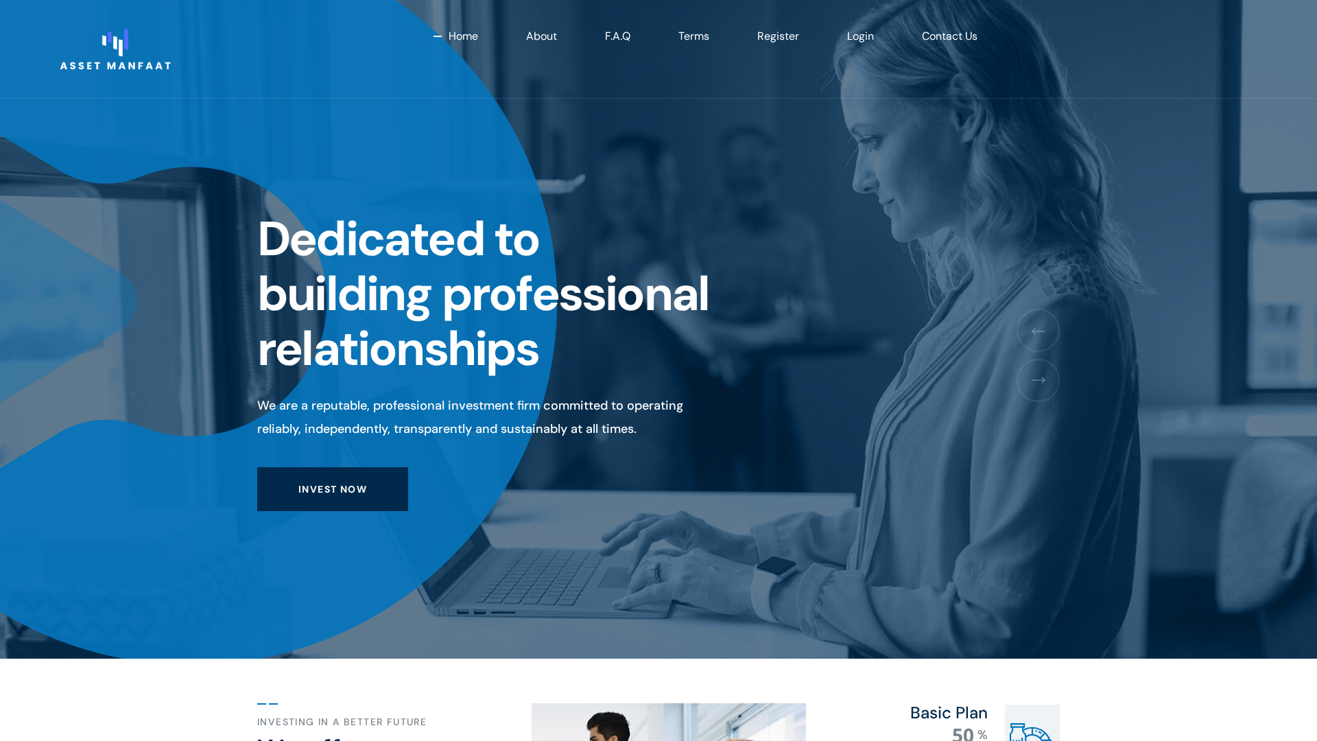 Screenshot of assetmanfaat.com