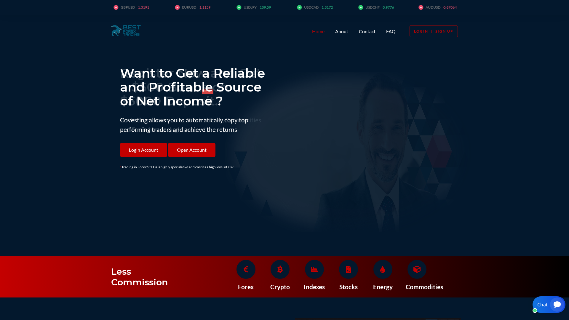 Screenshot of bestfxtrading.online