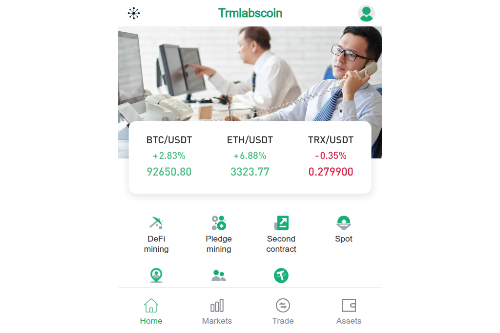 Screenshot of trmlabscoin.me