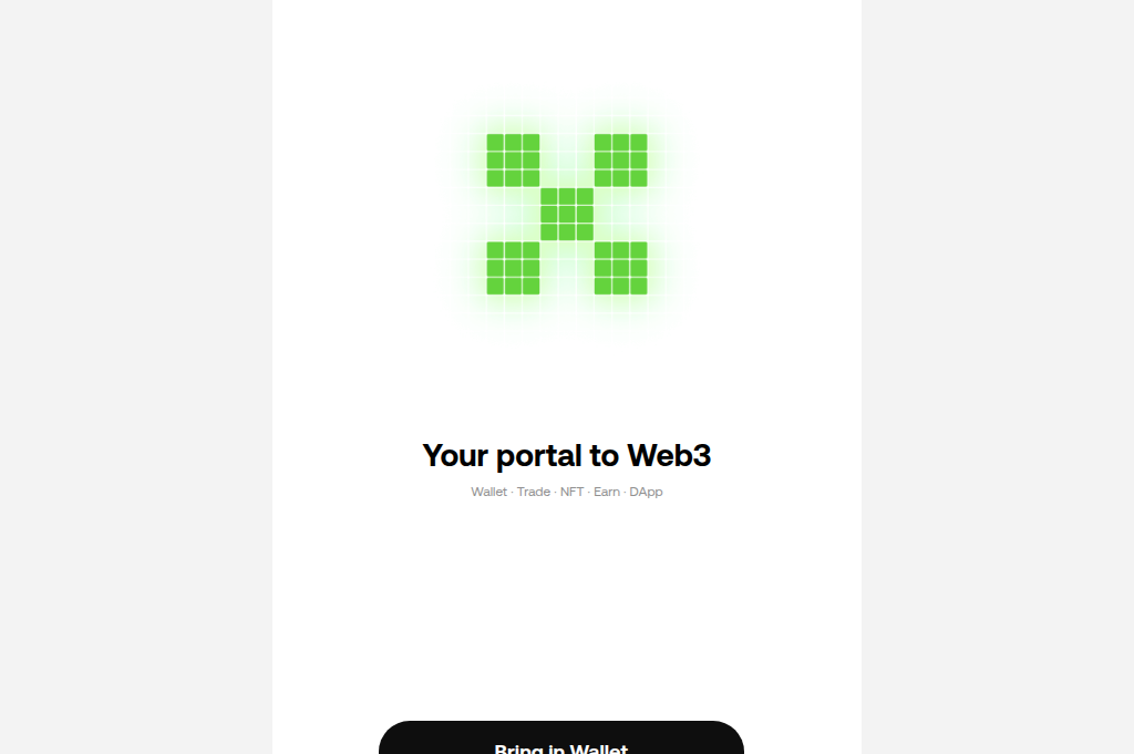 Screenshot of okxextension.com