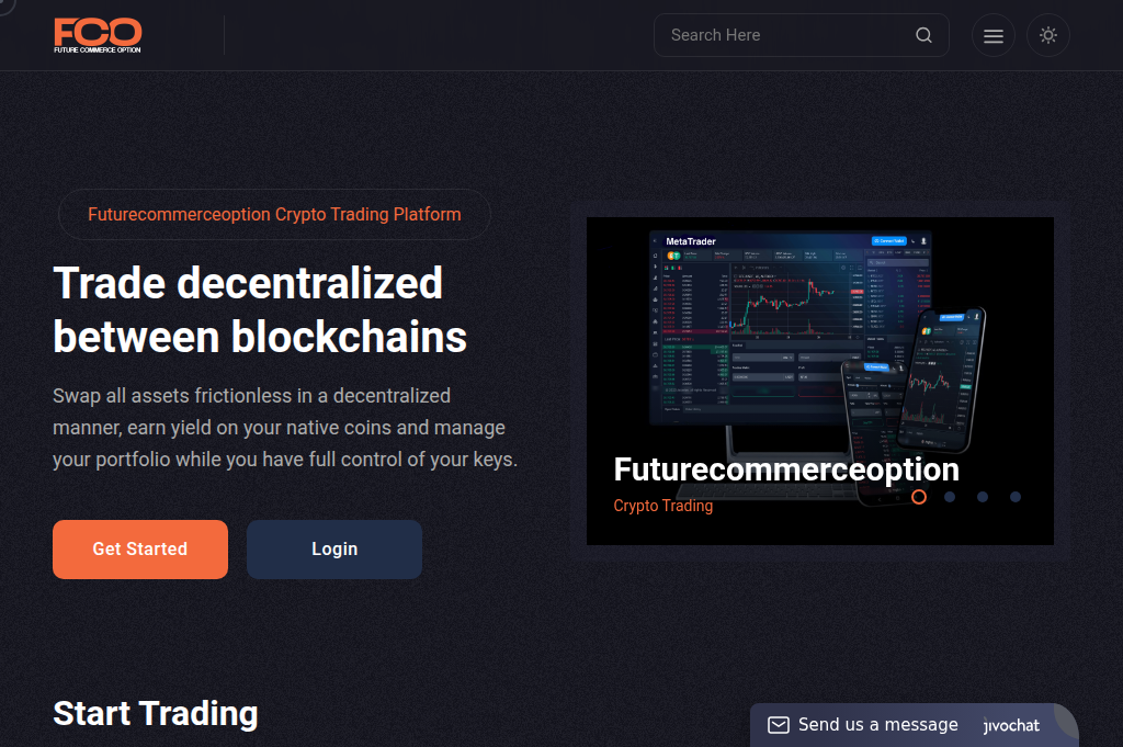 Screenshot of futurecommerceoption.net