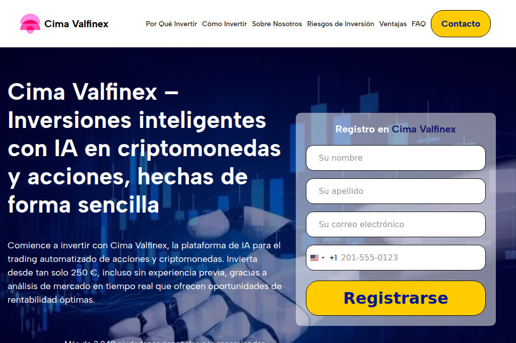 Screenshot of cimavalfinex.net