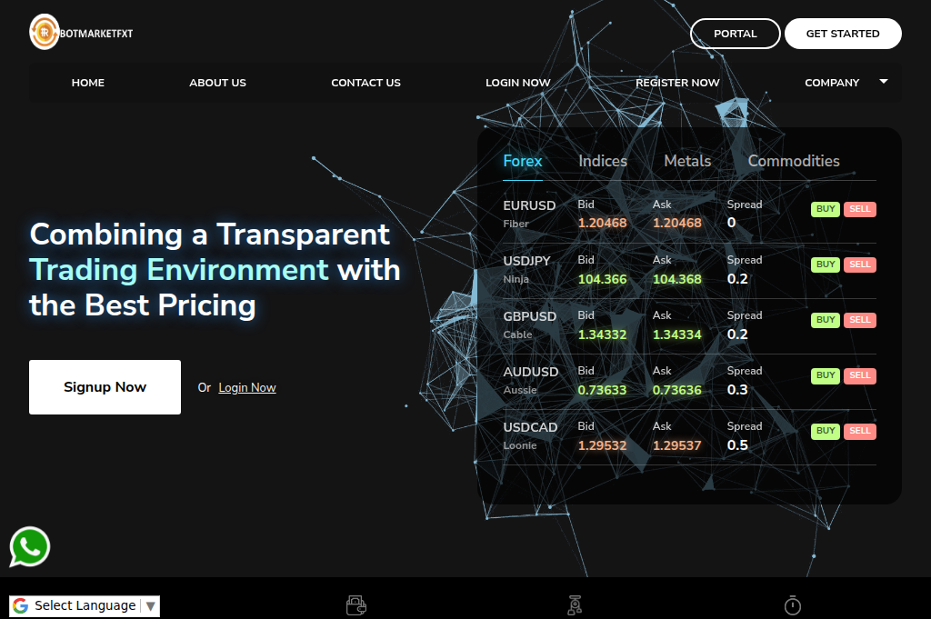 Screenshot of primvestcapital.online