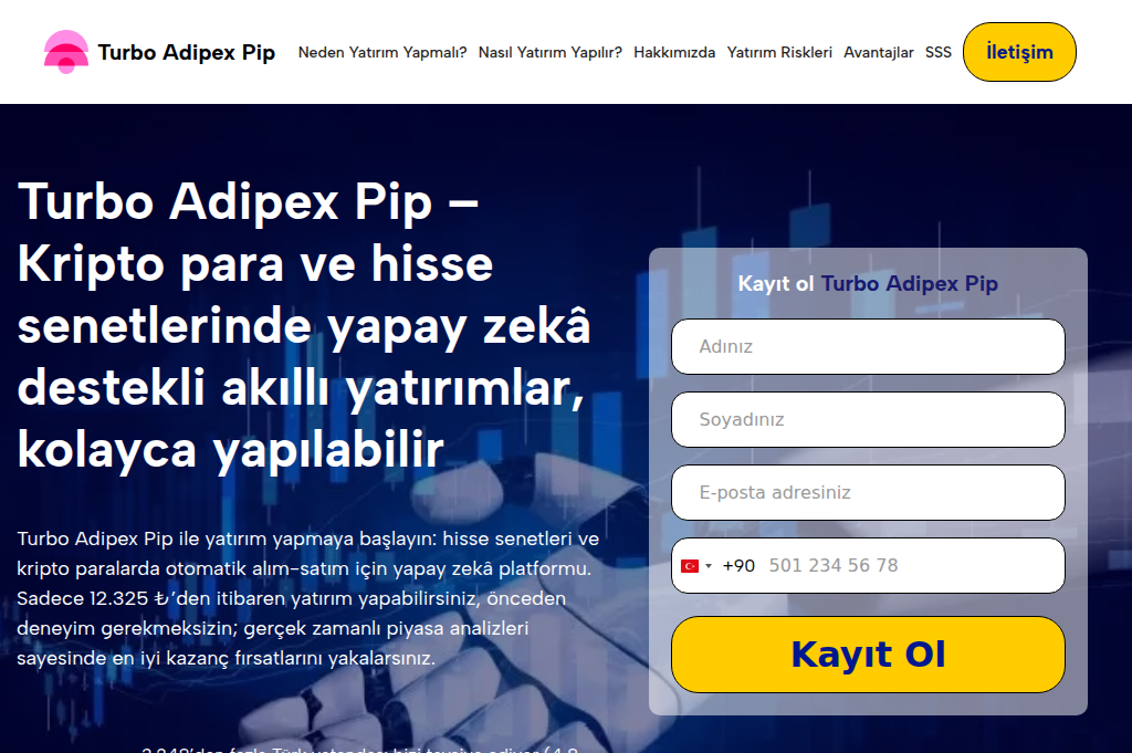 Screenshot of turboadipex-pip.com