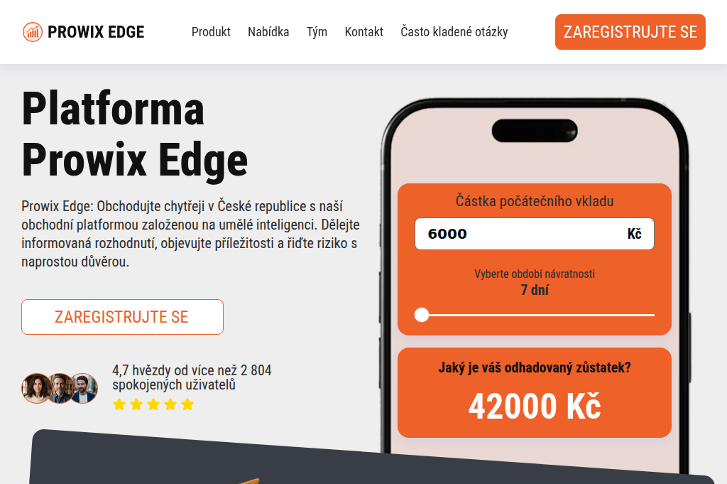 Screenshot of prowixedgeai.com