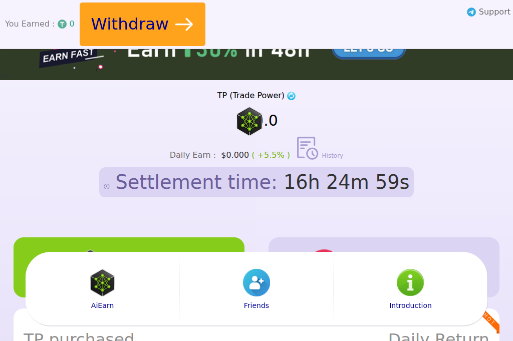 Screenshot of aitradepro.live