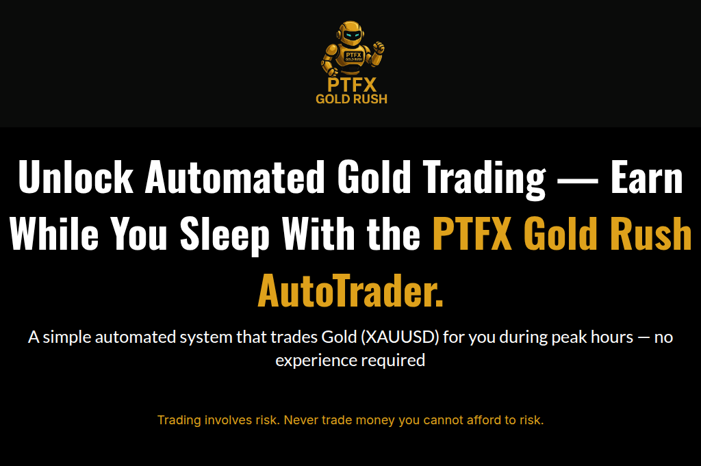 Screenshot of getptfxgoldrush.com