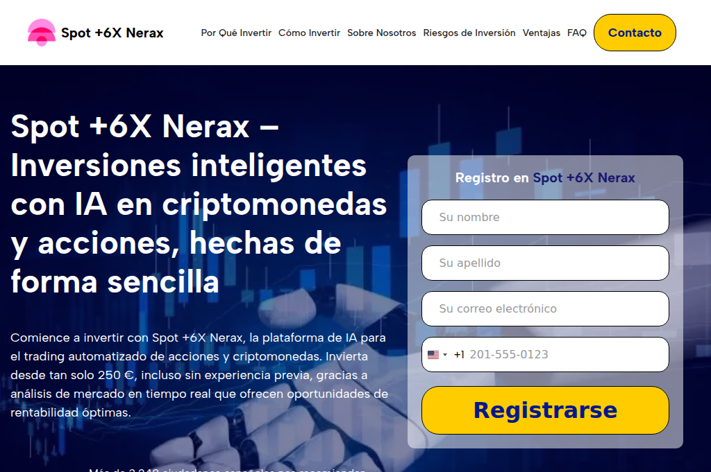 Screenshot of spot6xnerax-invest.net