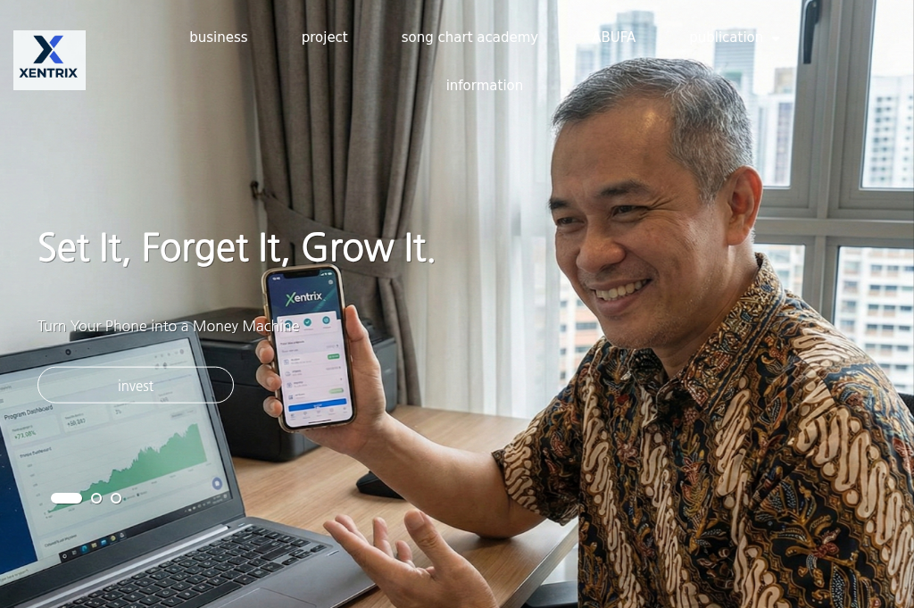 Screenshot of xentrix.me