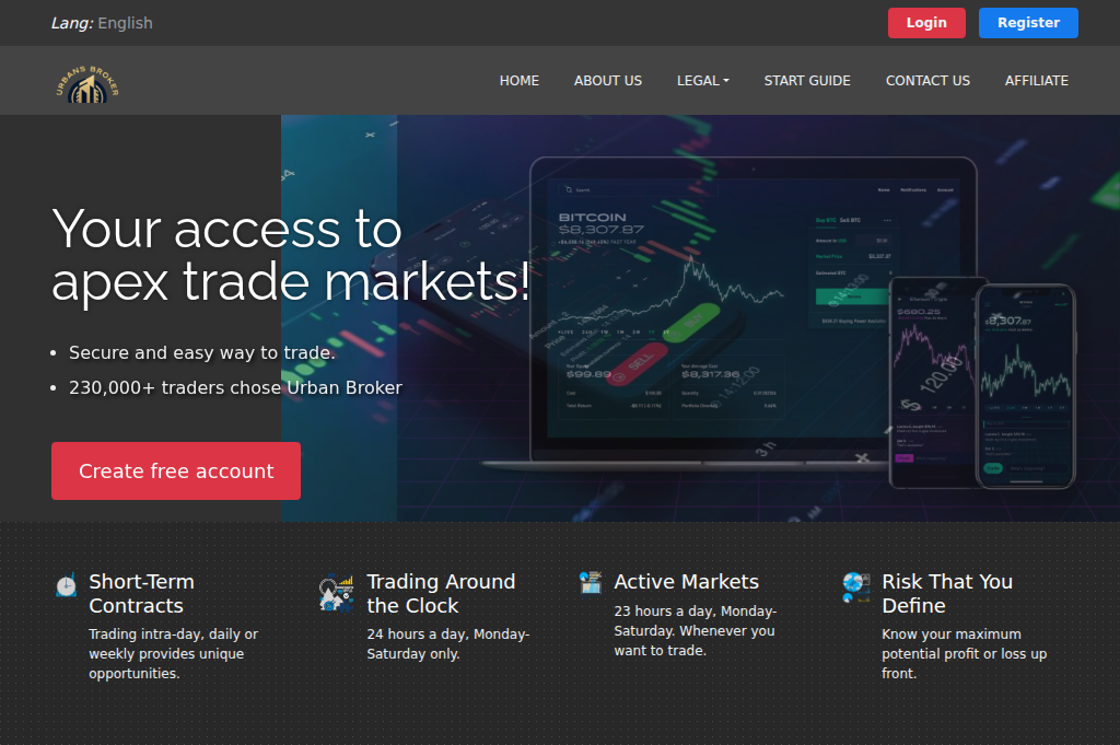 Screenshot of urbansb.com