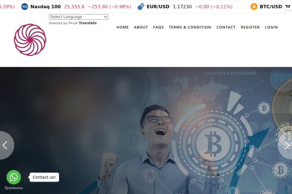 Screenshot of stockagehubinvestment.live