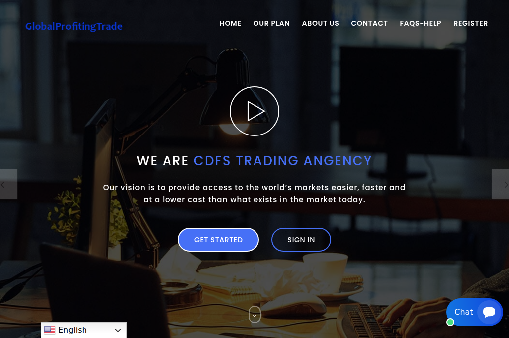 Screenshot of globalprofitingtrade.com