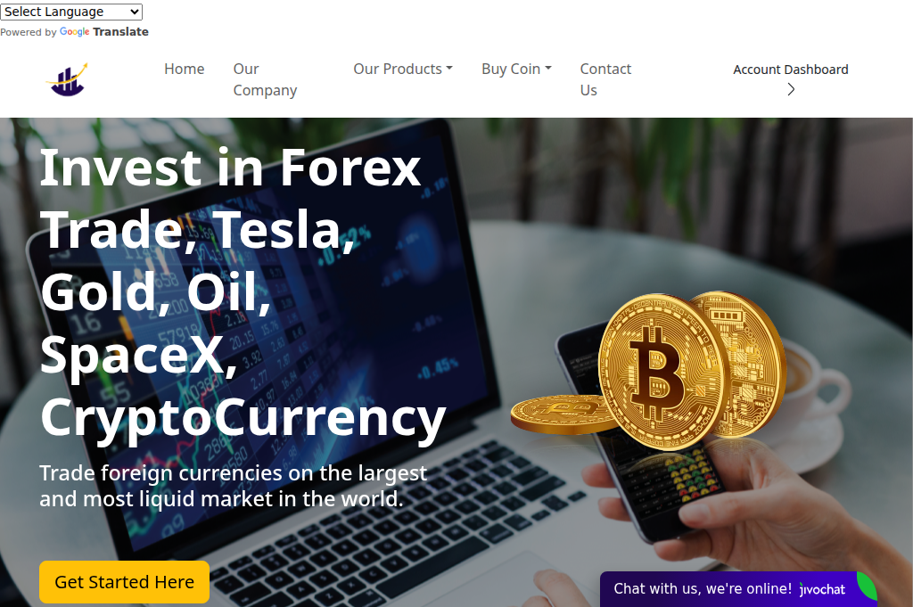 Screenshot of hawalanova.com