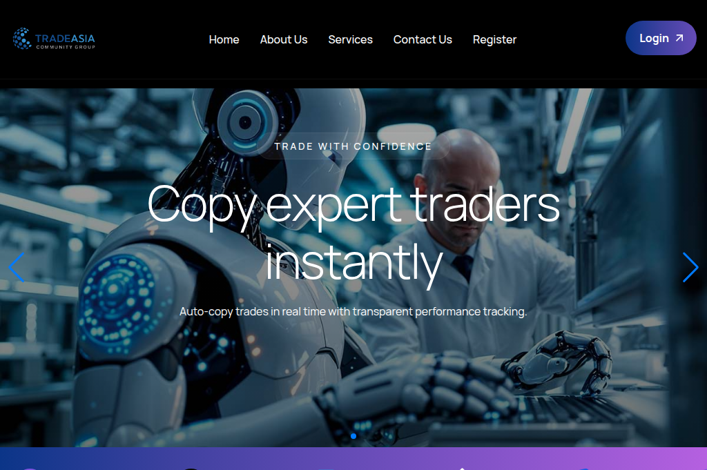 Screenshot of tradeasia.live