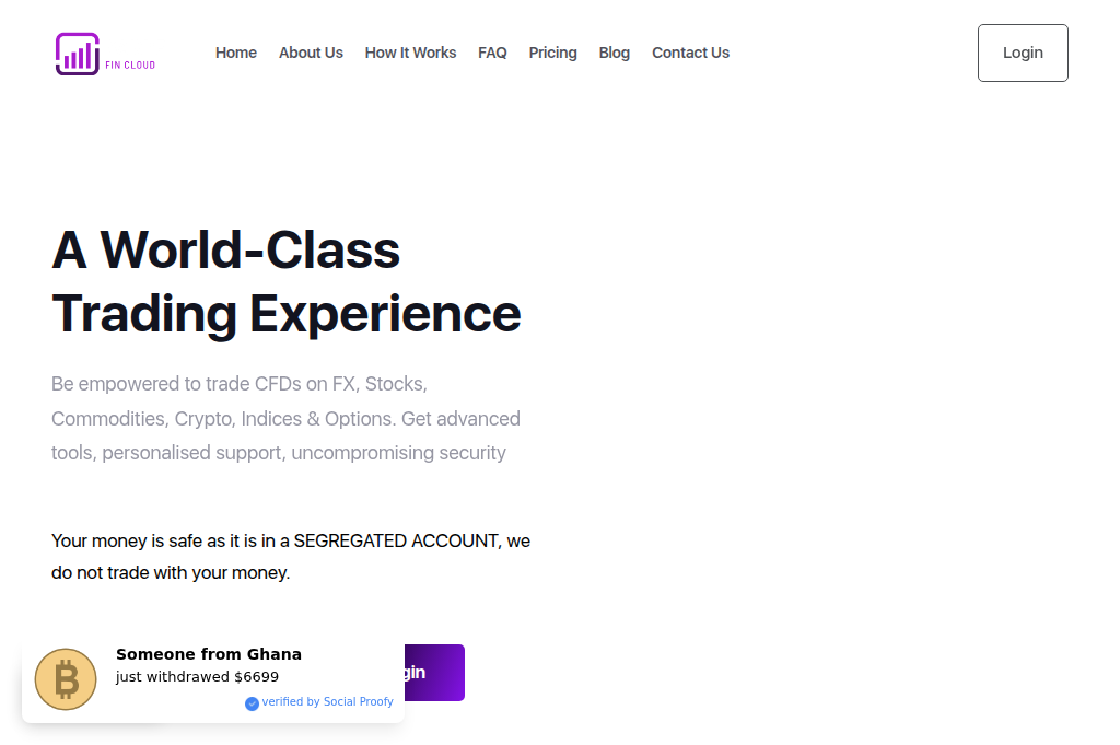 Screenshot of sarpexfinclouds.com