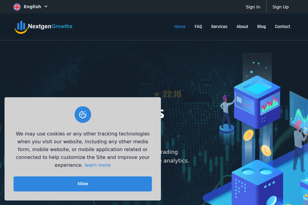 Screenshot of nextgengrowths.com
