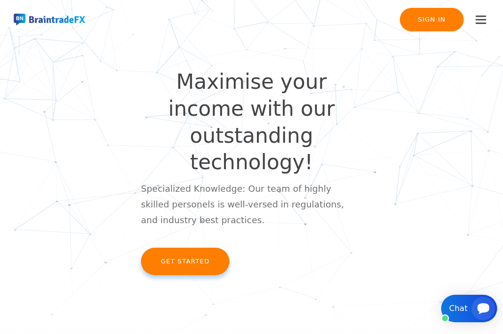 Screenshot of braintradefx.net